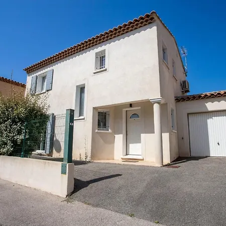 Bright Pearl With Garden Near The Sea Hyeres